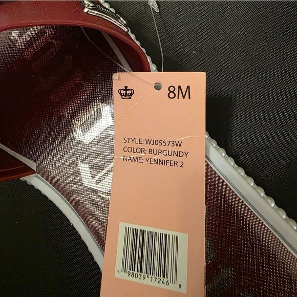 BRAND NEW JUICY COUTURE YENNIFER-2 CHAIN LINKING PEARL SLIDER R3 - Picture 13 of 13